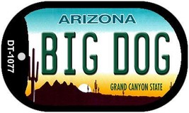 Big Dog Arizona Novelty Metal Dog Tag Necklace DT-1077 - £12.74 GBP