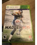 Madden NFL 15 (Microsoft Xbox 360, 2014) Free Shipping - £0.77 GBP