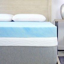 Sure2Sleep Gel Swirl Memory Foam Mattress Topper Made In Usa 2-Inch (Full) - £59.82 GBP