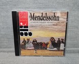 Mendelssohn: A Midsummer Nights Dream Symphony No 3 Scottish (CD, 1994, ... - $5.69