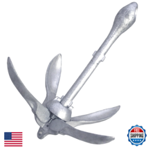 SeaSense Folding Grappling Anchor - Fishing, Dinghy, Kayak, Small Boats - $40.95