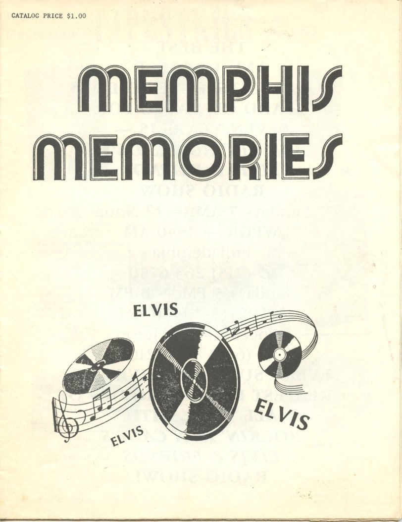 Primary image for Elvis Presley vintage Catalog  #N0997