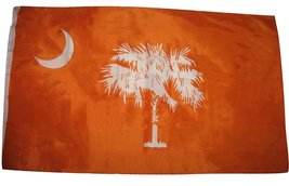 3x5 3x5 Wholesale Set (2 Pack) South Carolina SC State Orange Flag Ban... - £7.73 GBP