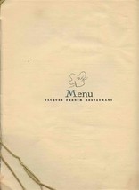 Jacques French Restaurant Menu Chicago IL 1955 Madame De Hass, famous Ps... - £21.79 GBP