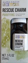 Aura Cacia Rescue Charm Purifying Essential Oil Blend 0.5 fl oz - £3.99 GBP