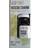 Aura Cacia Rescue Charm Purifying Essential Oil Blend 0.5 fl oz - $5.00