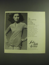1974 Saks Fifth Avenue Blouse Ad - The little nothing jersey is really something - £14.57 GBP