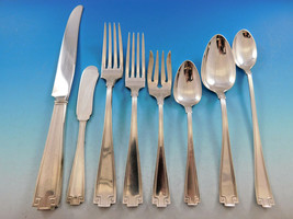 Etruscan by Gorham Sterling Silver Flatware Set for 12 Service 101 pieces Dinner - £5,535.58 GBP