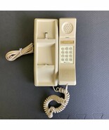 Vintage Sears SR 1000 Series Wall Mount Table Phone Push Button Beige WORKS - $34.32 CAD