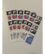 USPS Winter Woodland Postage Forever Stamps (5 Sheets of 20) 100 Total  - $29.99