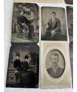 Lot 18 Civil War Era Tintype Photos of Groups on Men Women Children Pape... - $1,881.48 MXN