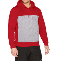 Jordan mens Jumpman Hoodie Color Red Grey Size Medium - $112.00