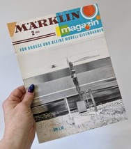 Vintage 1965 HO Scale Trains MARKLIN MAGAZIN Magazine #2, Printed in German - £11.99 GBP