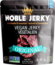 2 Bags Noble Jerky Vegan Original Flavor 70g/2.47 oz Each From Canada Fr... - $31.93