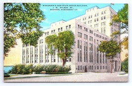 Postcard New State Office Building Madison Wisconsin WI - £3.66 GBP