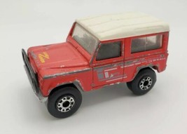 Vintage 1987 Matchbox Land Rover Ninety No.35 Red 1:62 - £13.10 GBP