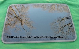 2004 Pontiac Grand Prix Year Specific Sunroof Glass Oem Factory Free Shipping! - £125.81 GBP