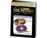 Dollar Size Shell Chinese Coin (Purple) by Tango Magic (CH028) - $28.70
