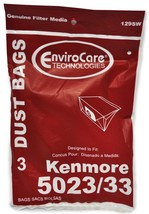 Kenmore 5023/33 Vacuum Dust Bags 129SW 3 Pack - $4.95