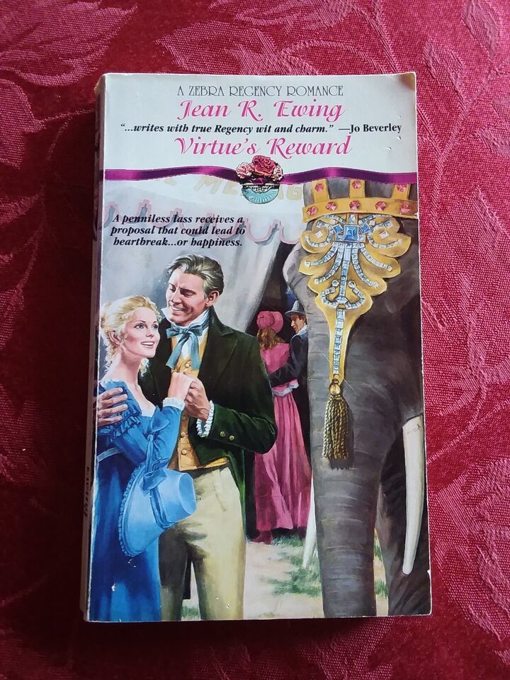 Primary image for Virtue's Reward - Jean R. Ewing (A Zebra Regency Romance)