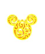 Mickey Themed Head Ears Swirl Design Christmas Ornament Made in USA PR22... - £3.98 GBP