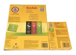 Kodak Gloss Photo Paper Lot 8.5x11 & 4x6 200 Sheets Total New Sealed image 3