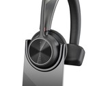 Poly - Voyager 4310 UC Wireless Headset + Charge Stand (Plantronics) - S... - $164.78