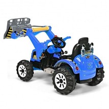 12 V Battery Powered Kids Ride on Dumper Truck-Blue - Color: Blue - £233.32 GBP