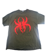 Vintage Rap T-shirt size XL Krizz Kaliko Strange Music Y2K Spider Man Green - £23.36 GBP