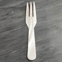 Fancy Hand Carved Mother of Pearl Caviar Serving Fork - 1 fork - 4.5 inch - £9.13 GBP