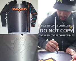 Malcolm Stewart Supercross Motocross signed Seven Jersey COA proof autographed - £273.78 GBP