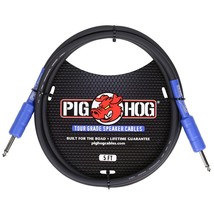 Phsc5 High Performance 14 Gauge 9.2Mm 1/4&quot; Speaker Cable, 5 Feet , Black - £28.11 GBP
