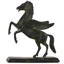 Pegasus Winged Horse Mythological Beast Real Bronze Metal Art Sculpture - £69.56 GBP