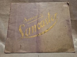 Vintage Souvenir Views of Lancaster PA Booklet Early 1900&#39;s Landmarks FLAW  - $14.46