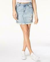 Vanilla Star High-Rise Denim Skirt, Size 9/Denim - £19.59 GBP