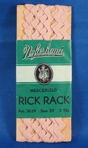 Nufashond Pink Mercerized Rick Rack NOS - $8.90