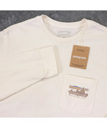 Patagonia Skyline &#39;73 Men&#39;s  Pocket Responsibili-Tee Shirt Birch White S... - €34,35 EUR