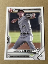 2021 Bowman Paper Andrew Dalquist Prospect Chicago White Sox - £1.15 GBP