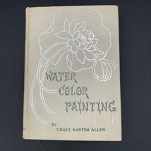 Antique 1898 Water Color Painting Grace Barton Allen Book First Edition HC - £41.70 GBP