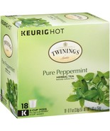 Twinings Pure Peppermint Herbal Tea 18 to 144 Keurig K cups Pick Any Qua... - €22,22 EUR+