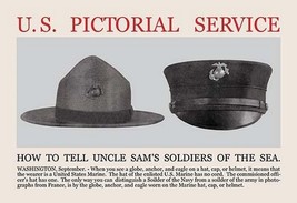 How to Tell Uncle Sam&#39;s Soldiers of the Sea - Art Print - £17.25 GBP+
