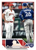 2023 Topps Update Series #US313 Mike Trout/Matt Chapman NM Near Mint Ve ID:64581 - £1.37 GBP