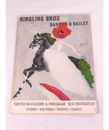 ✅ Circus Magazine 1956 Ringling Bros Barnum Bailey Souvenir Program - £11.72 GBP