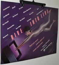 Vintage, Original 1982 Poster ~ Warner Dive Into Live ~ Vhs ~ Grateful Dead Devo - £46.44 GBP