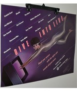 VINTAGE, ORIGINAL 1982 POSTER ~ WARNER DIVE INTO LIVE ~ VHS ~ Grateful D... - $79.21 CAD