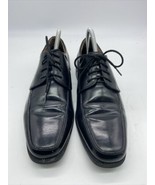 Mens dress shoes Nunn Bush comfort gel black Oxford 8.5 wide Leather - $34.95 CAD