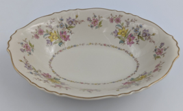 Federal Shape Syracuse China Floral Oval Serving Plate Vegetable Bowl Briarcliff image 10