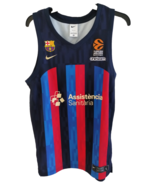 Nike Barcelona Basketball BK Shirt Soccer Futebol Jersey Dri Fit Size Large - $2,491.94 MXN