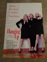 HANGING UP - MOVIE POSTER WITH MEG RYAN, LISA KUDROW &amp; DIANE KEATON  - $57.10 MXN