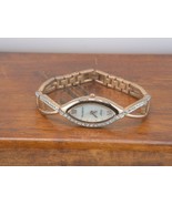Pre-Owned Women’s Gold Color Armitron 75/3370RG Rhinestone Analog Dress ... - $18.32